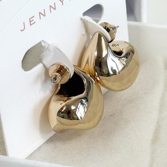 Jenny Bird Nouveaux Puff Earrings - Gold - Picture 6 of 9